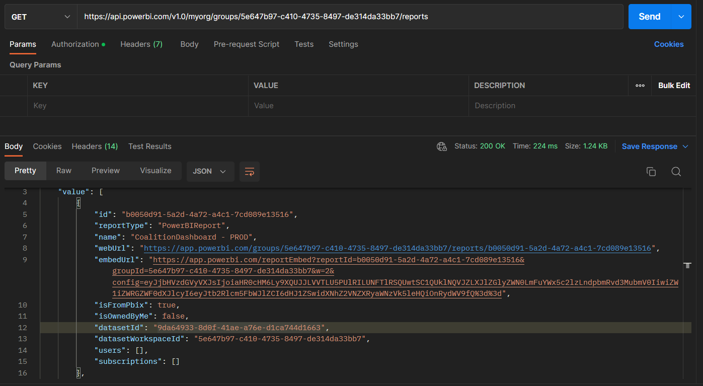 Issue embedding token - Dataset is not found - Microsoft Fabric Community