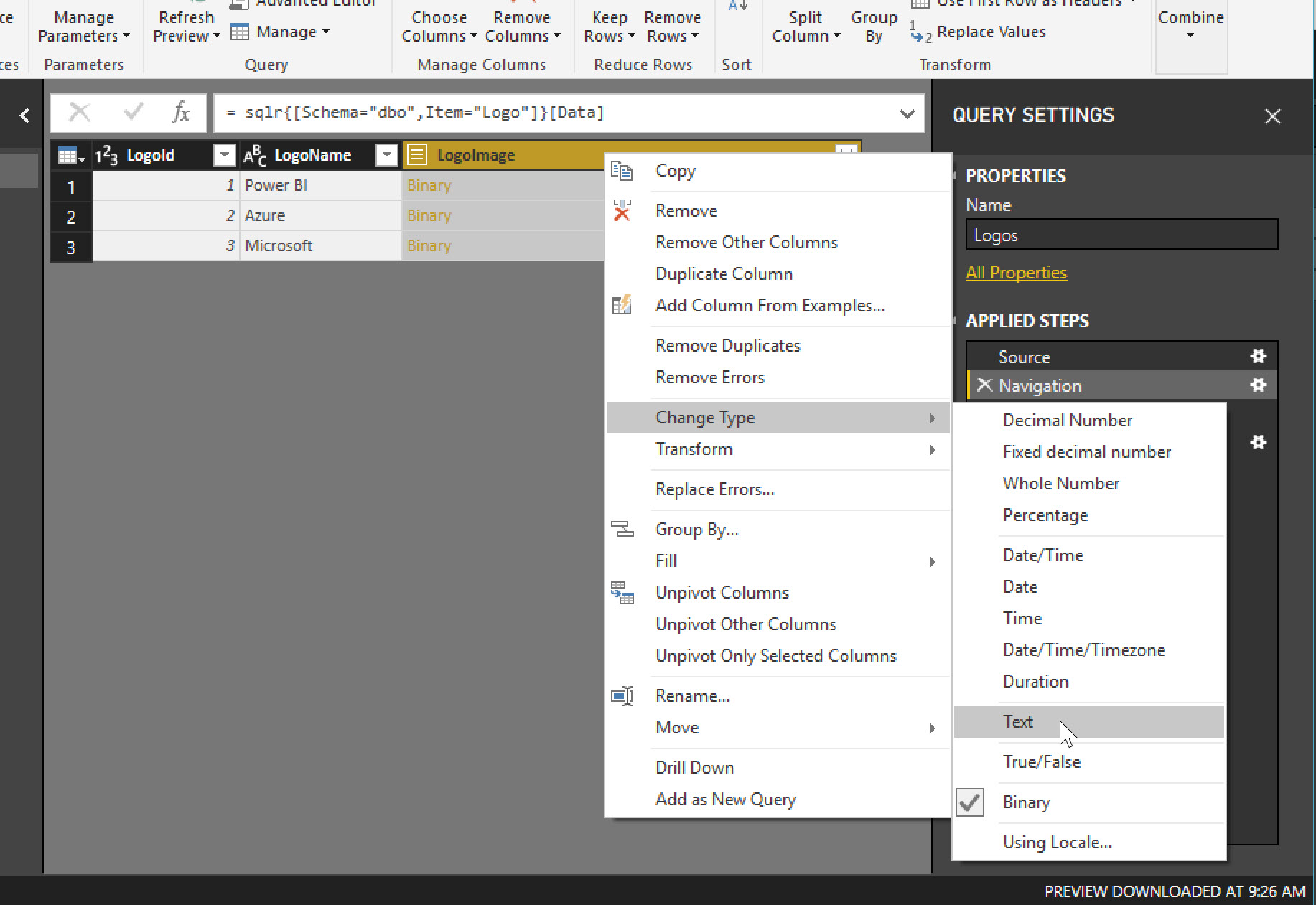 Solved: How to use Images Stored in a SQL Server Table wit ...