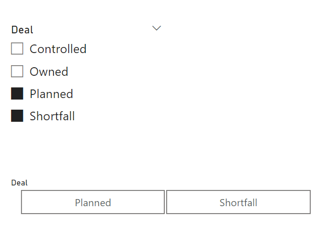 how to Filter out selected filter in a panel - Microsoft Fabric Community