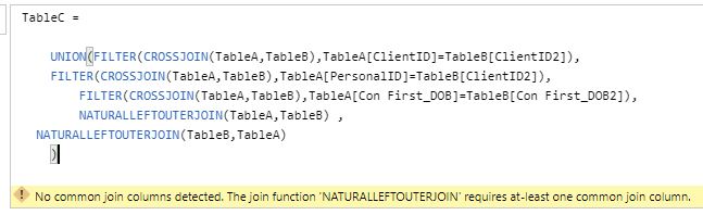 Merging queries based on multiple conditions - Microsoft Fabric Community