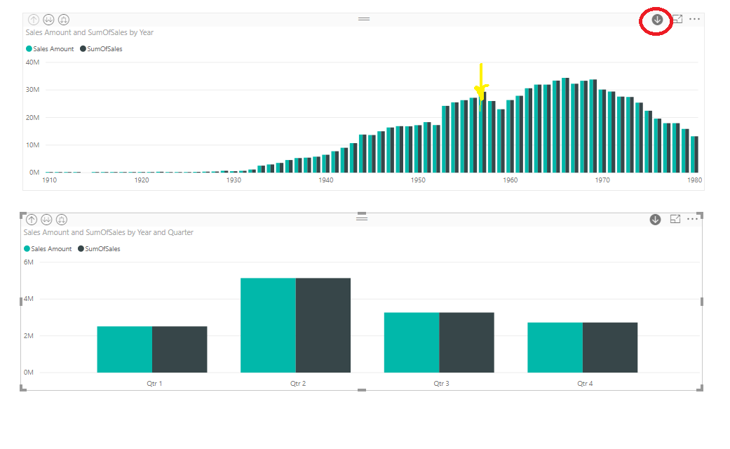 Solved: Show selected values at drill down - Microsoft Fabric Community