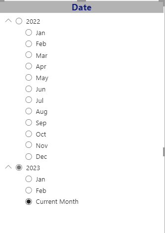 Dynamically select date slicer - Microsoft Fabric Community