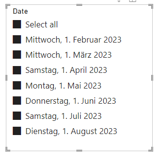 Dynamically select date slicer - Microsoft Fabric Community