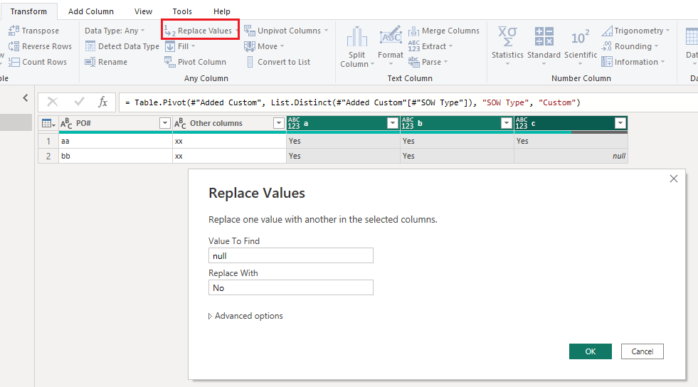 Solved: Rows to Columns - Microsoft Fabric Community