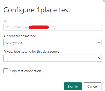 Failed to update data source credentials - API cal... - Microsoft ...
