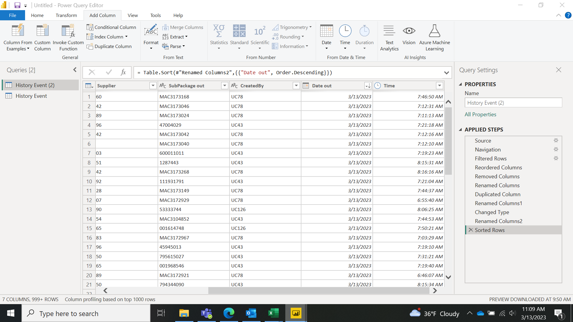 Dax formula to match and compair the results - Microsoft Fabric Community