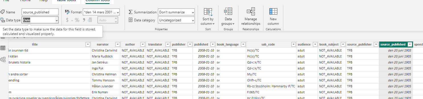 Solved: Whole number to date - Microsoft Fabric Community
