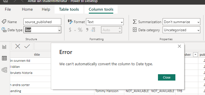 Solved: Whole number to date - Microsoft Fabric Community