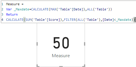 Solved: Return score for last exam result - Microsoft Fabric Community