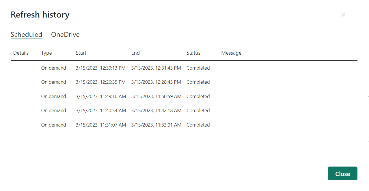 Data Refresh Not Happening in Power BI Service - Microsoft Fabric Community