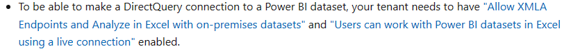 Connect in Provider=MSOLAP.8 from pbiazure://api.p... - Microsoft ...