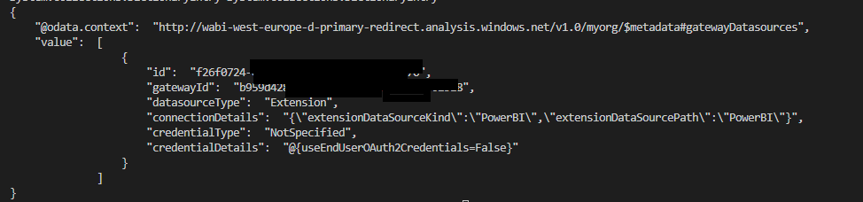 Dataset based on dataflow missing credentials when... - Microsoft ...