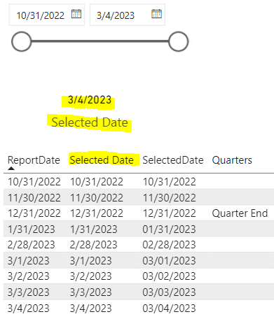 How to get Report Date = Slicer Latest Selected Da... - Microsoft ...