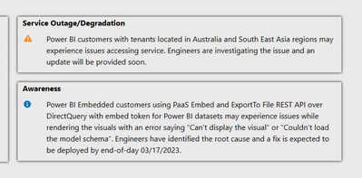 Power Bi Embed and Online not working or very slow... - Microsoft ...