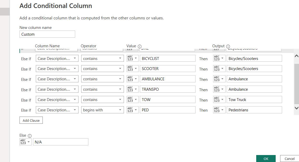 Re: Conditional Column - Microsoft Fabric Community