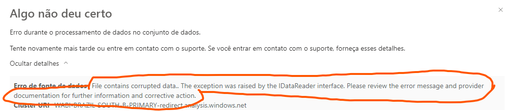 Error when publishing Power BI report with multipl... - Microsoft ...