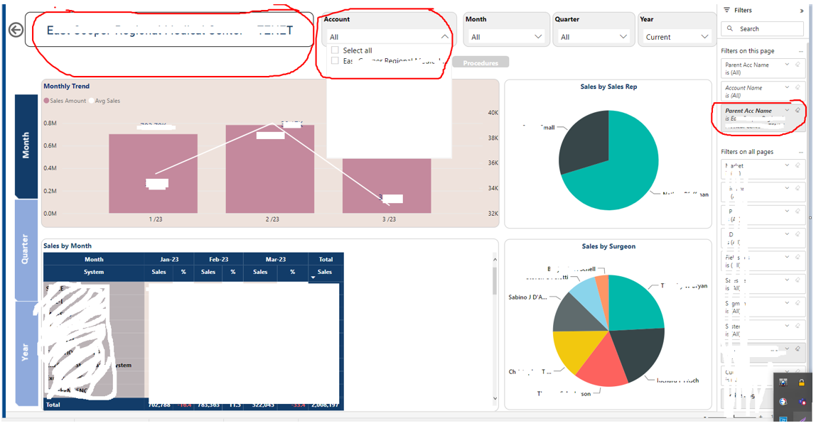 Drillthrough should not affect the slicer - Microsoft Fabric Community