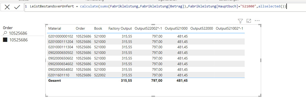 Sum over one criterion - Microsoft Fabric Community