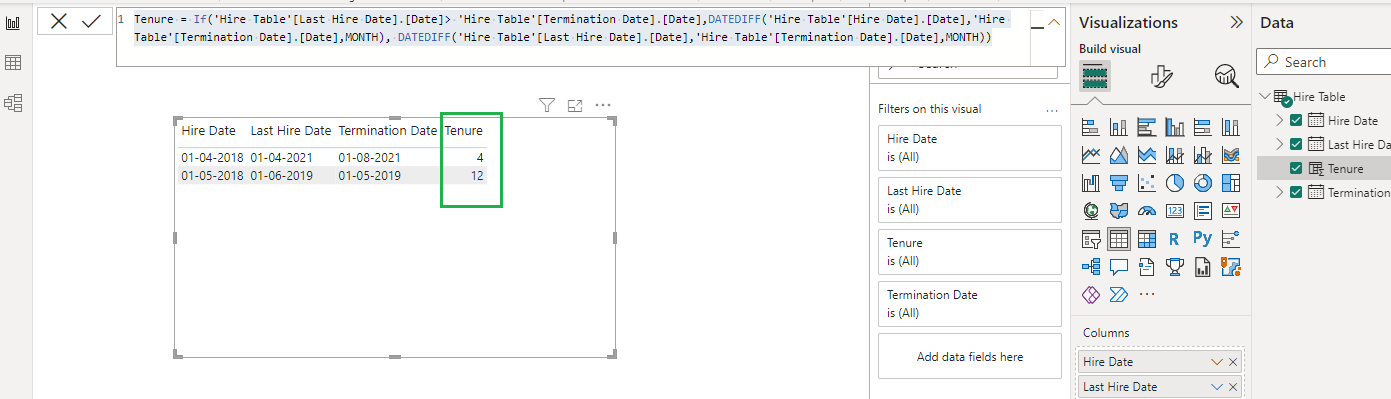 Solved: Time between dates using three columns - Microsoft Fabric Community
