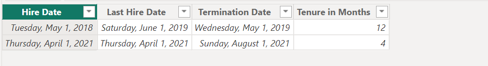 Solved: Time between dates using three columns - Microsoft Fabric Community