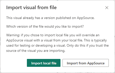 Solved: Update custom visual to a new version - Microsoft Fabric Community
