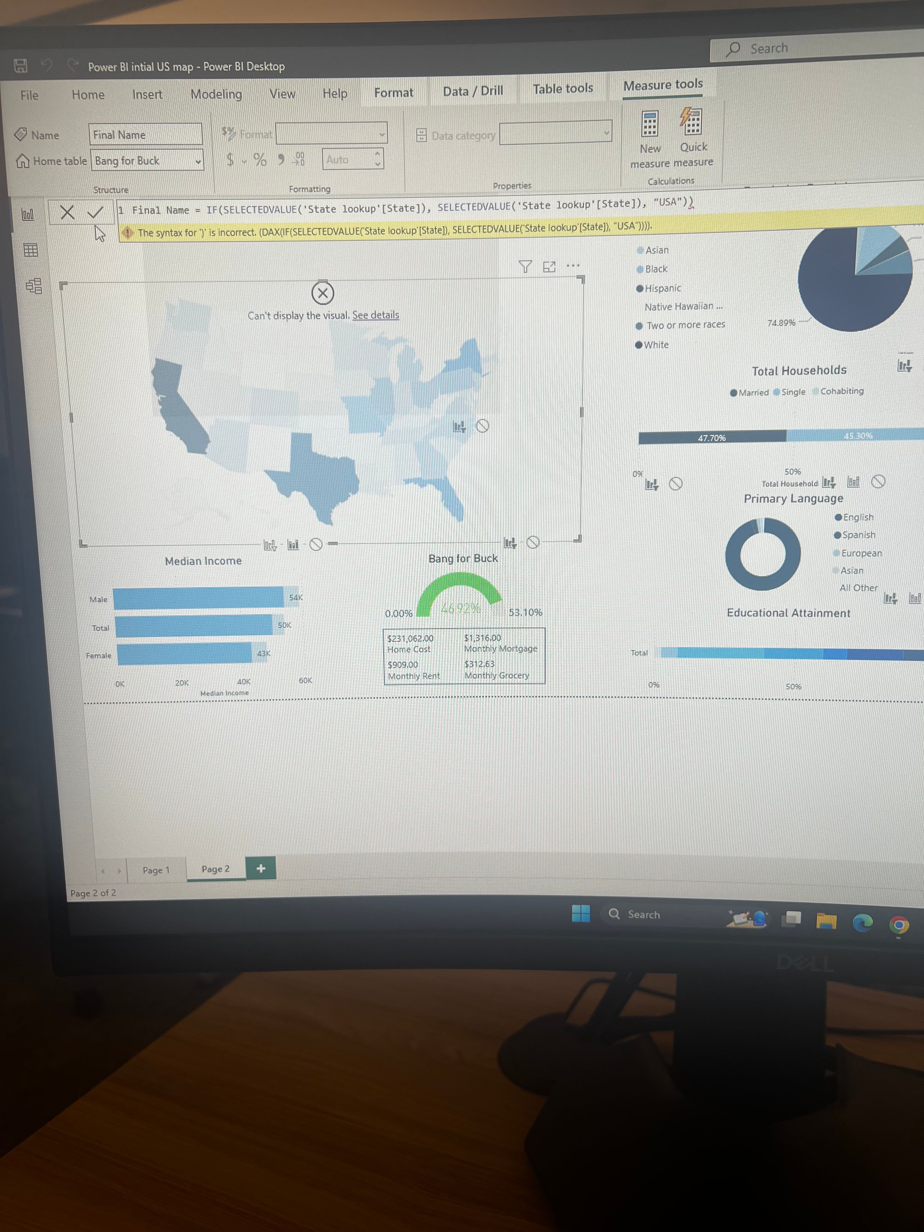 Selected Value and If Statement - Microsoft Fabric Community