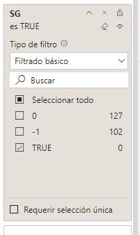 Power BI Service Filter