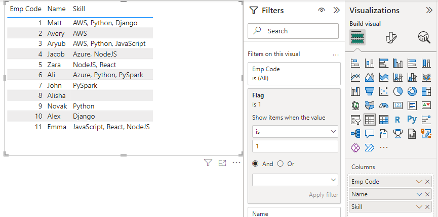 Solved: How can I create one slicer to filter a column con ...
