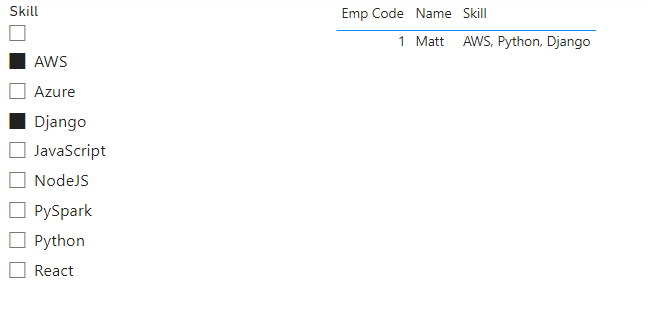 Solved: How can I create one slicer to filter a column con ...