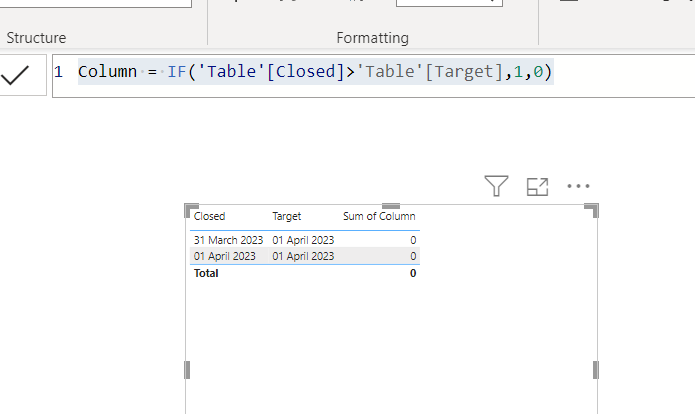 IF DAX - Microsoft Fabric Community