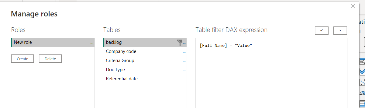 Solved: Row level security filter not blank - Microsoft Fabric Community