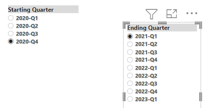 Dynamically Filtering 2nd slicer based on 1st slic... - Microsoft ...