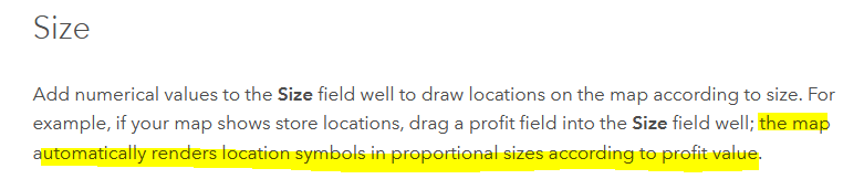 Solved: size of the bubble in a map - Microsoft Fabric Community