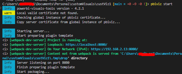 Local valid certificate not found. - Microsoft Fabric Community