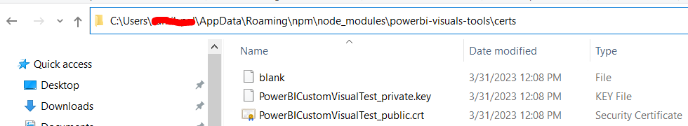 Local valid certificate not found. - Microsoft Fabric Community