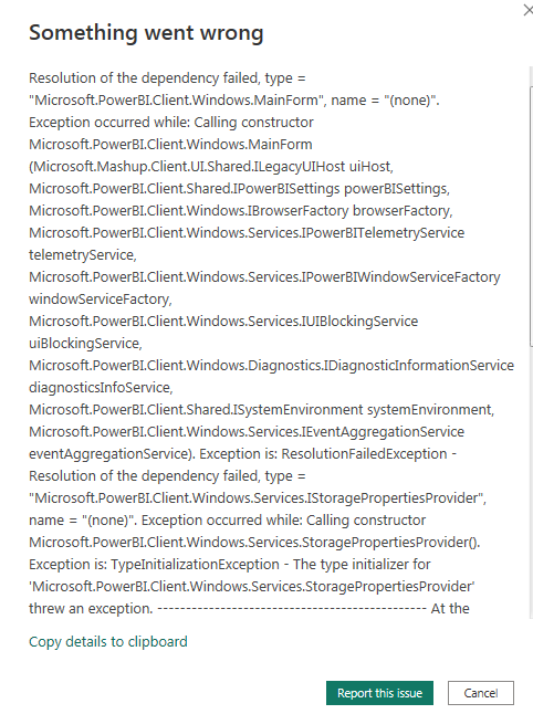 UNABLE TO OPEN POWER BI FROM DESKTOP AFTER INSTALL... - Microsoft ...