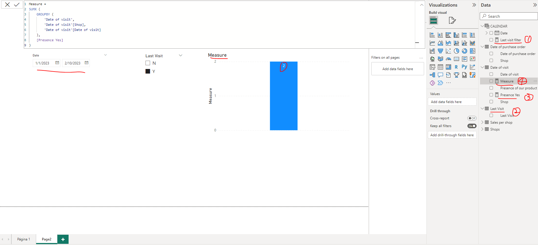 Solved: Variable column depending on filters - Microsoft Fabric Community