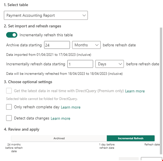 incremental refresh doesn't work - Microsoft Fabric Community