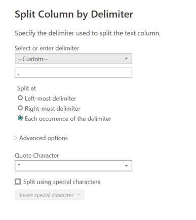 Split Column by empty lines - Microsoft Fabric Community