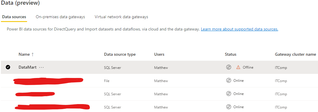 Suddenly unable to open or refresh Datamart - Microsoft Fabric Community