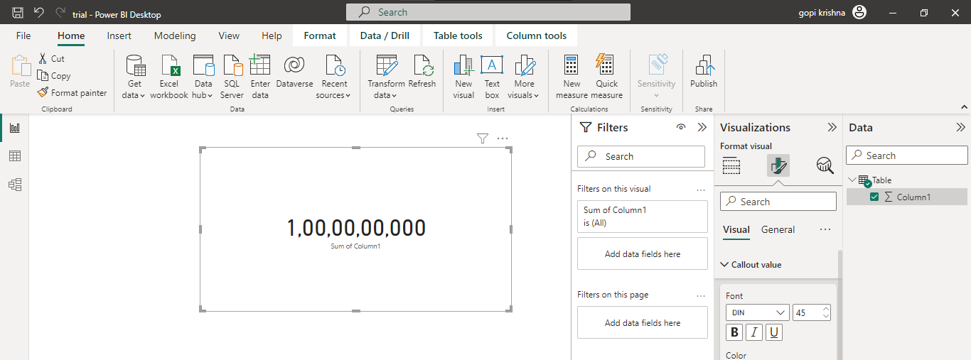 Error in displaying Thousand separator in Power BI... - Microsoft ...