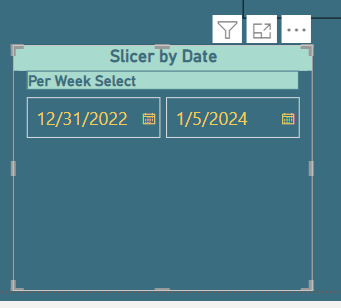 Solved: How to filtered dates per week - Microsoft Fabric Community
