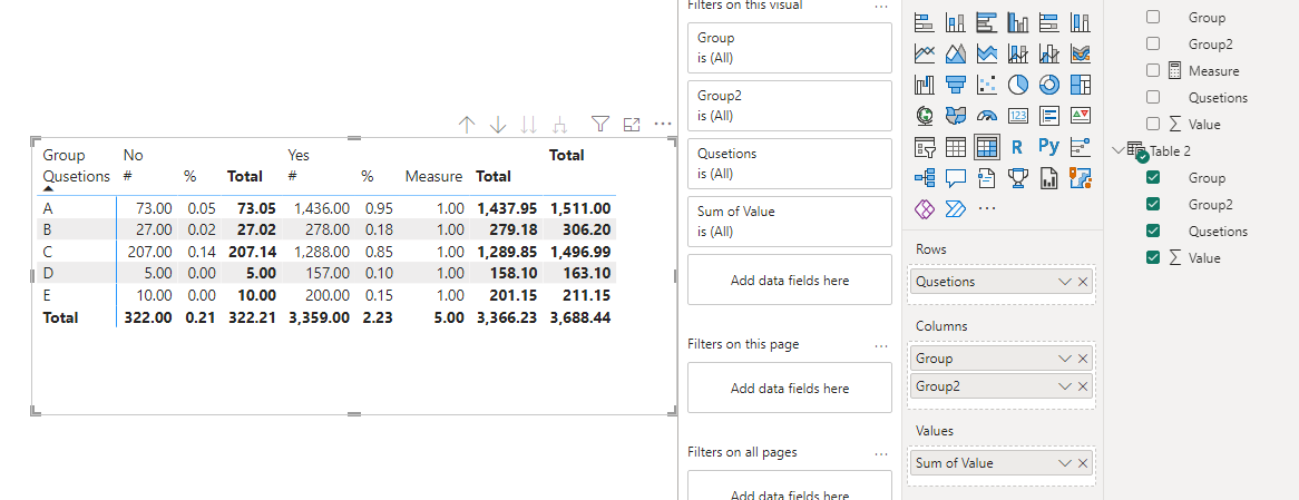 Add a measure at the end of a matrix - Microsoft Fabric Community