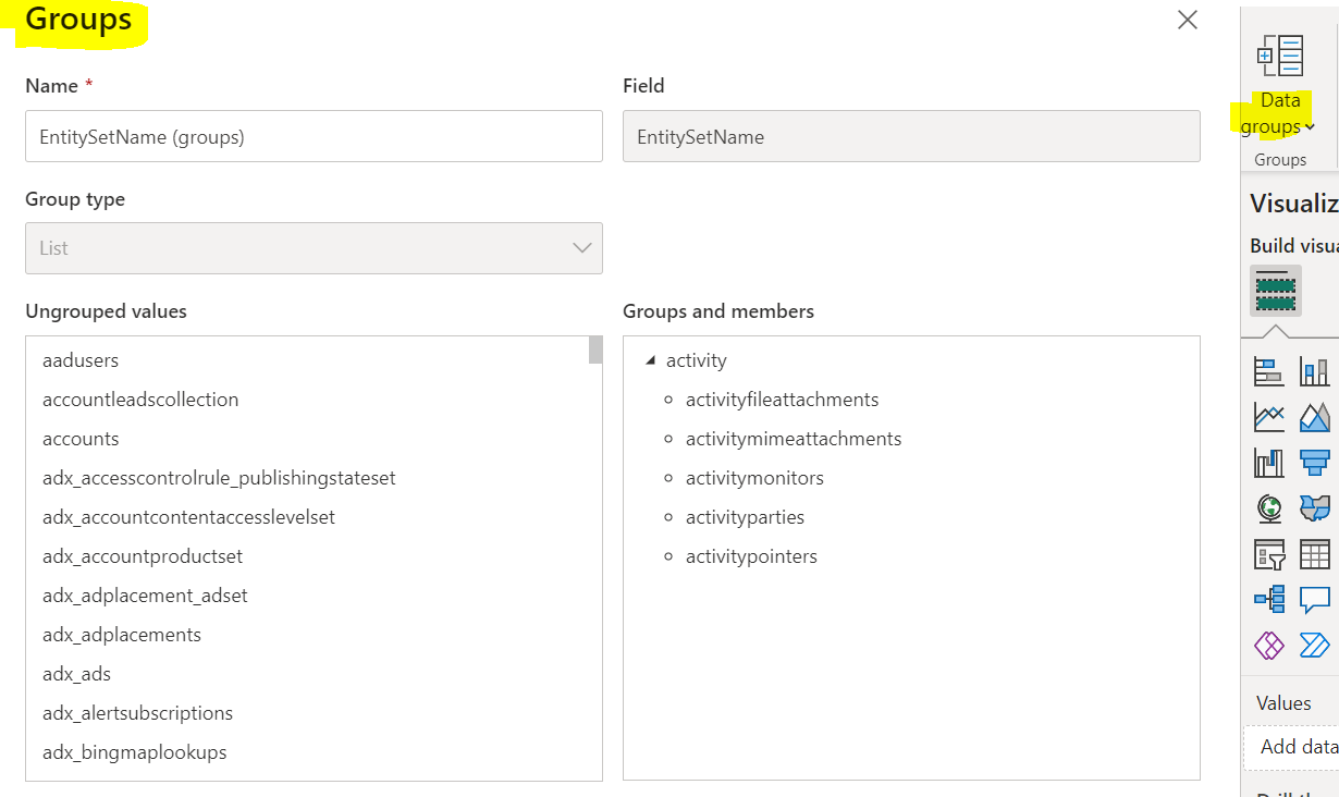 Data grouping in Power Bi Service - Microsoft Fabric Community
