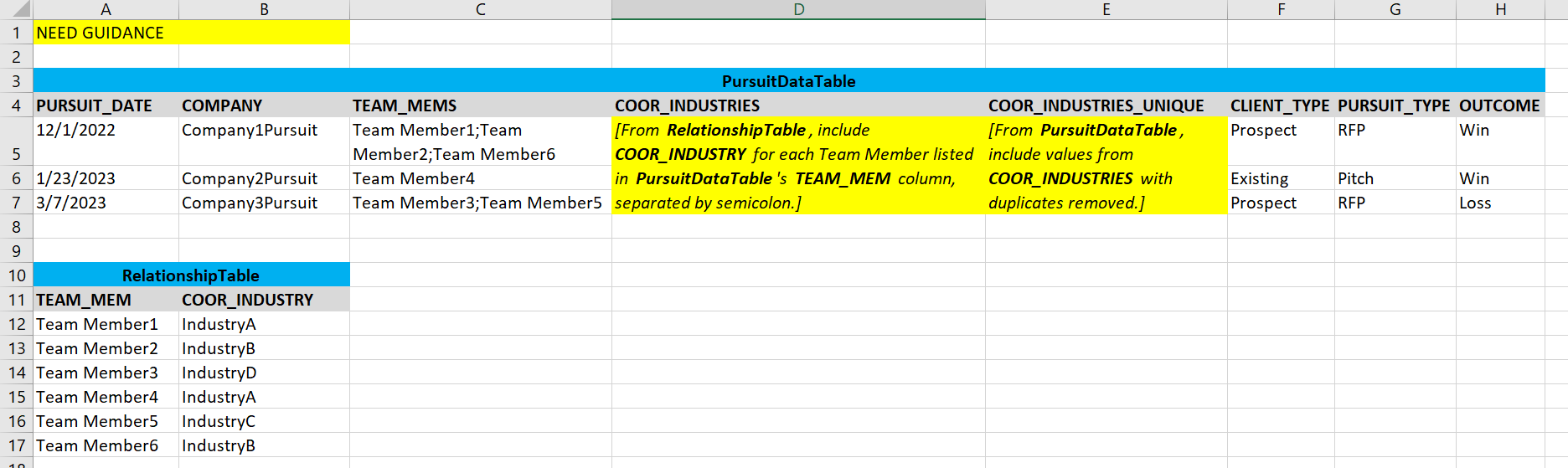 Create New Column w Multiple Relationship Values B... - Microsoft ...