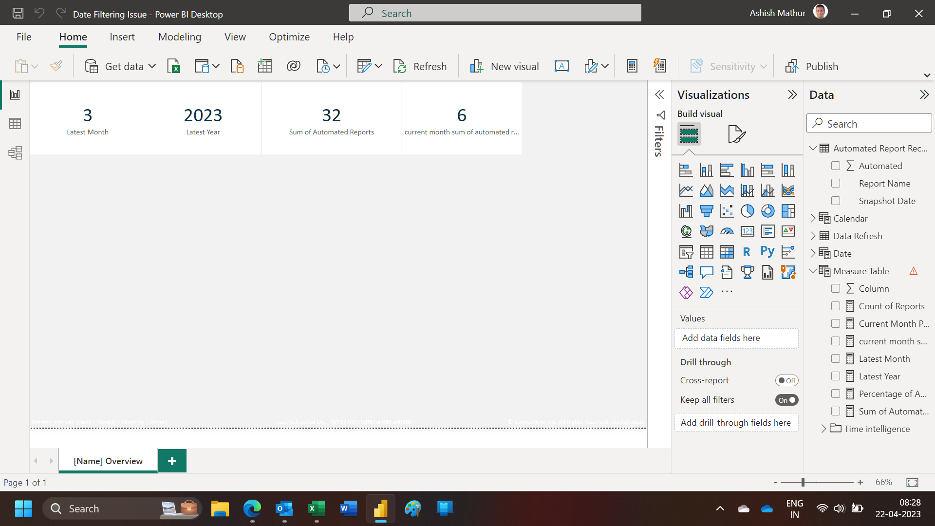 Solved: Date Filtering on a Measure Not Working - Microsoft Fabric ...