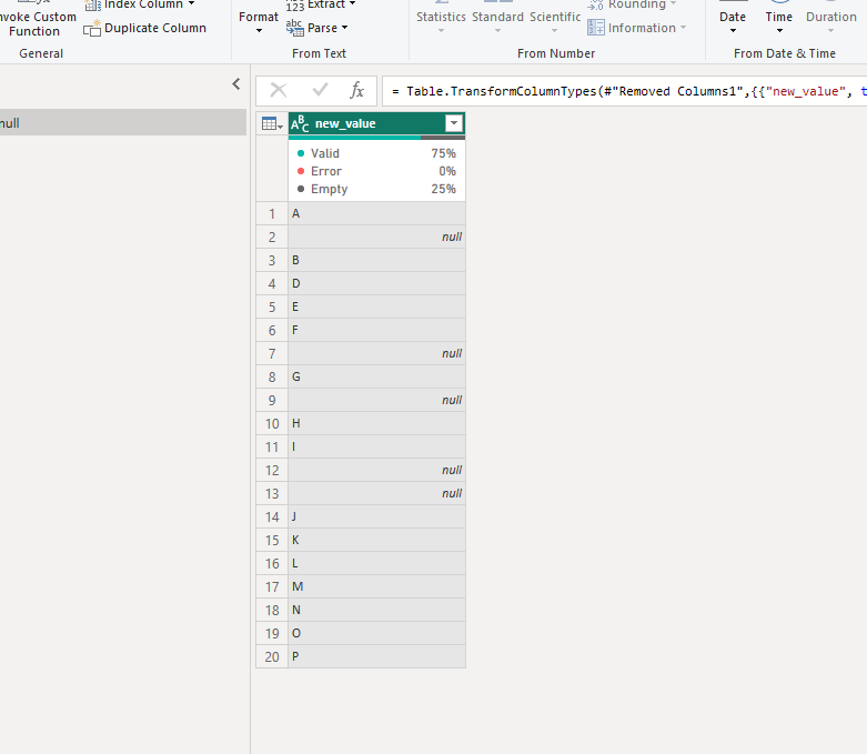 Replace duplicates with null - Microsoft Fabric Community