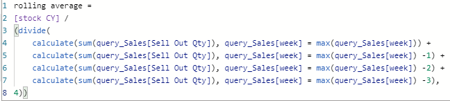 Solved: Rolling average for weekly values - Microsoft Fabric Community