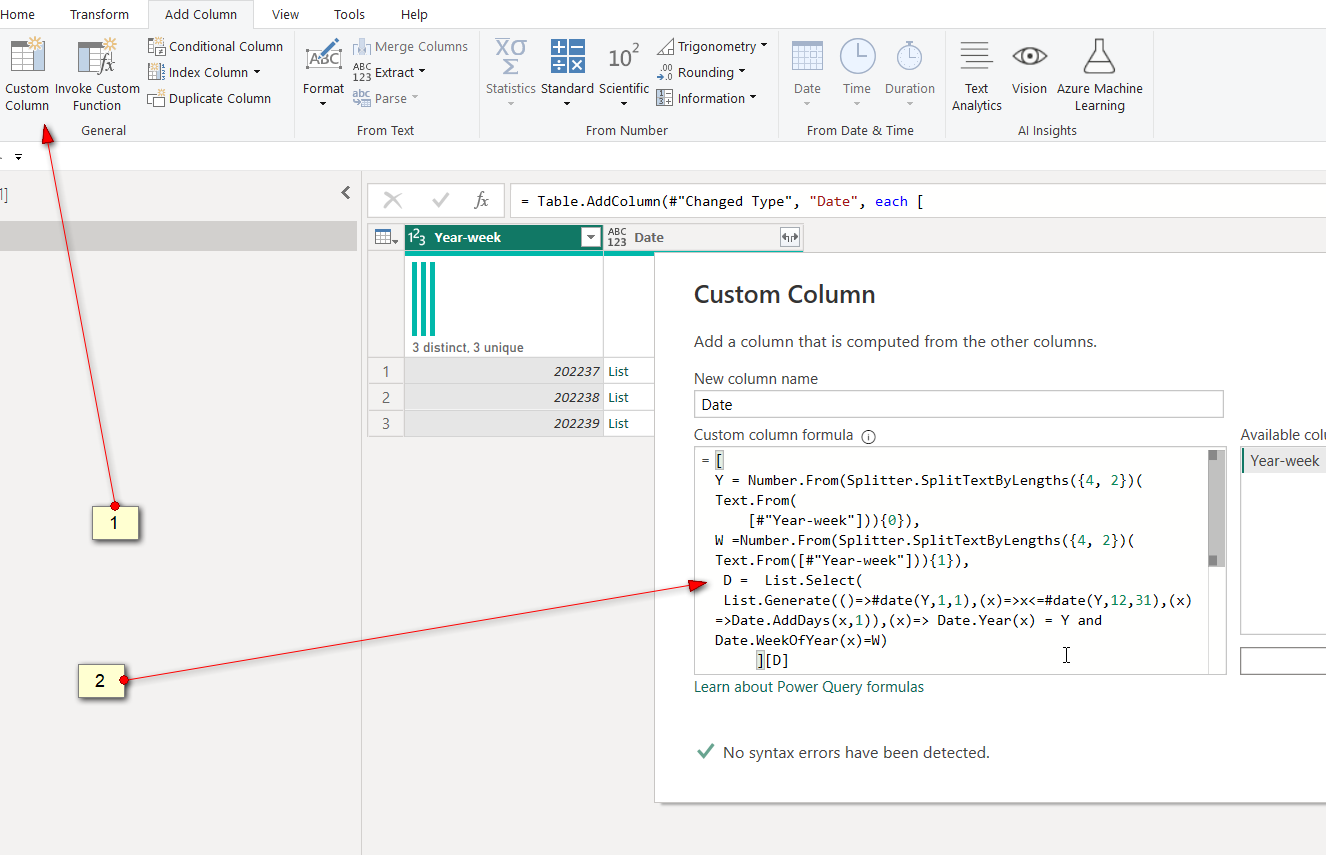 How to convet year week number to date - Microsoft Fabric Community