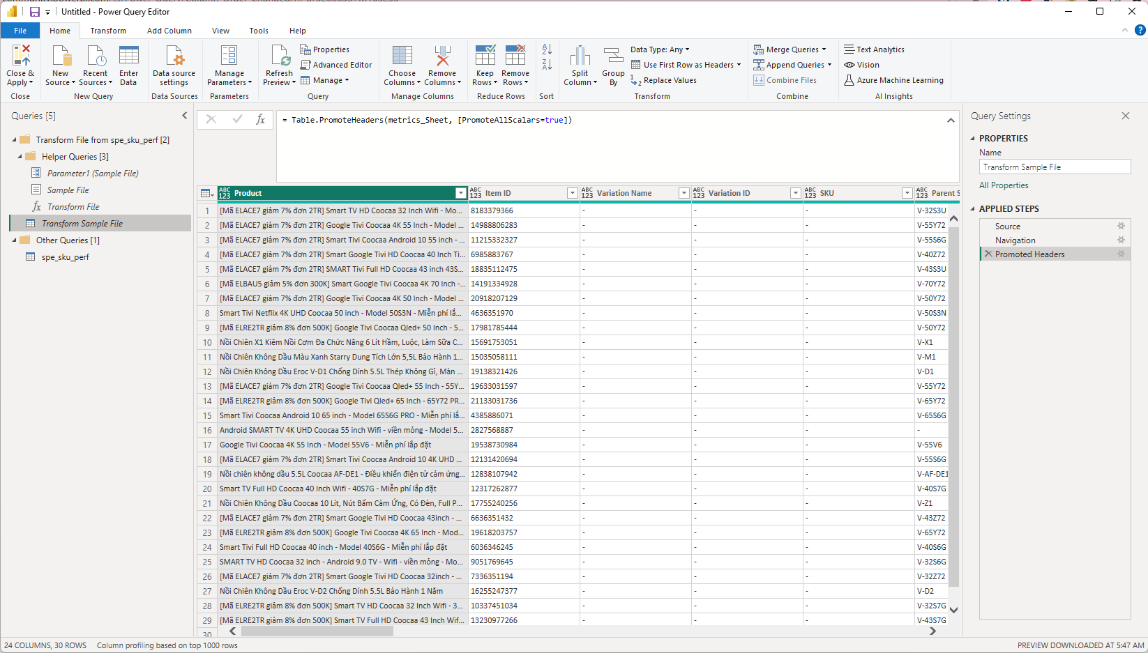 Column Order Changed - Microsoft Fabric Community